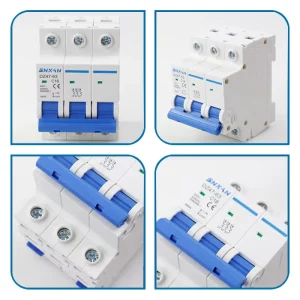 Mini Circuit Breaker with AC MCB Plastic Material
