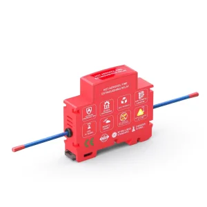 Mini Din Rail Hot Aerosol Fire Extinguisher Automatic Electrical Cabinet Fire Suppression System for Distribution Box