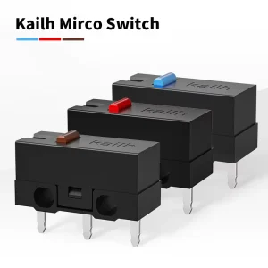 Mini Micro Switch 3-Pin Compact Mouse Switch 10M 20M 30M Clicks for Gaming Mouse Side Button Small Electronics