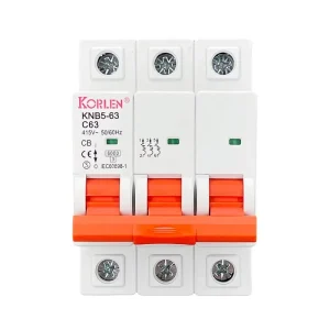 Mini Motor Protection Modular Miniature Circuit Breaker 1P AC MCB C Type 6kA CE CB Certified Din Rail Mounting