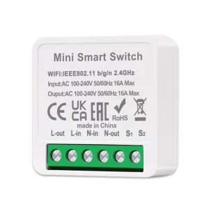 Mini RF 433Mhz Module Smart Life Wireless Switch Light Electrical Controller Home Remote Wall On Off LED Lamp