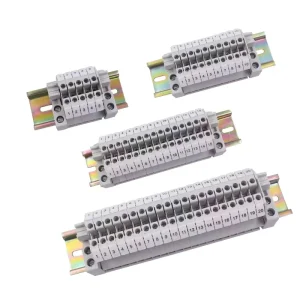 Mini Terminal Blocks UK 1.5 2.5 6 10N Power Distribution Terminal Block Combined Terminal Block for Industrial Electric