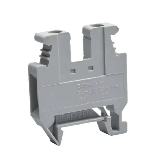 Mini Type Screw Clamp Connector Din Rail Mounted Terminal Blocks for Contact