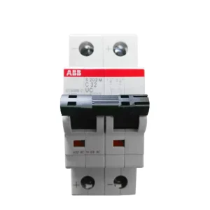 Miniature Circuit Breaker 4A 2P S200M 2TAZ117200R0044 S202M C4 Circuit Breaker MCB