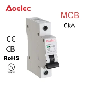 Miniature Circuit Breaker 6kA 230V 240V AUB6C