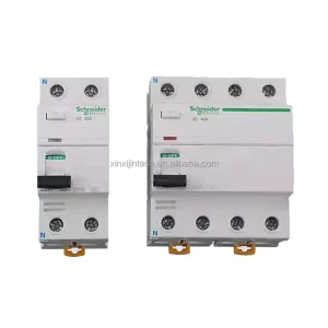 Miniature Circuit Breaker Acti 9 ilD Series RCCB 2P 4P 16A 25A 32A 40A 50A 63A 80A 100A AC A B A SI Type 30mA 300mA