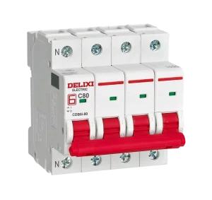 Miniature Circuit Breaker DZ47S Series 1P 2P 3P 4P 63A 50A 40A 32A 25A 20A 16A 13A 10A 8A 6A 4A 3A 2A 1A