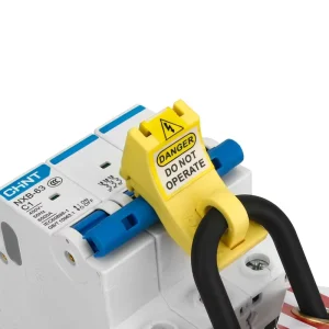 Miniature Circuit Breaker Lockout MCB Pin Insulated Nylon Material