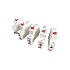 Miniature Circuit Breaker MCB 1P 2P 3P 4P 1A 3A Upto 63A CE Certificated Silver Mini Two Pole 30 Amp Thin Series Circuit Breaker