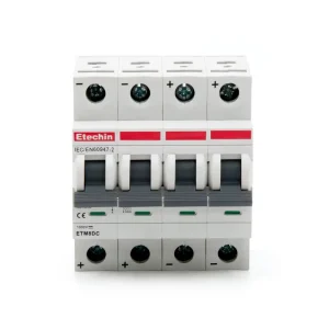 Miniature Circuit Breaker MCB 4P DC 10A C16 C20 10kA 6kA ODM