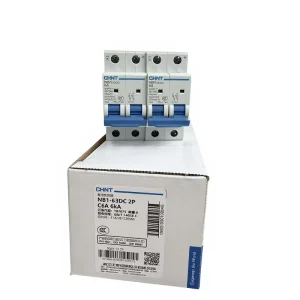 Miniature Circuit Breaker NB1-63DC C6A Small Switch 1P 2P 3P 4P 16A 20A 32A 63A DC Circuit Breaker