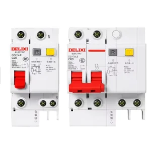 Miniature Circuit Breaker Switch MCB 1P 10A-63A 16A Breaking Capacity 16A BCD Curve for DIY Smart Home Automation