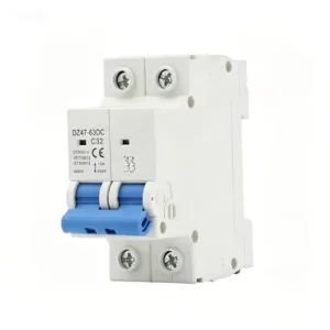 Miniature Circuit Breakers DZ47 63 20A 63A AC DC 230 400V 4.5KA Din Rail MCB 1P 2P 3P 4P Breaking Capacity LI RCCB