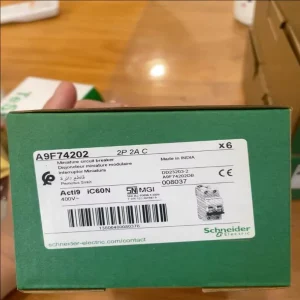 Miniature Circuit-breaker Acti9 IC60N 2P 2 A C Curve 6000 a A9F74202 A9F74603 A9F74604 A9F74606 A9F74610 A9F74616 A9F74620