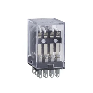 Miniature High Power 20A Intermediate Relay 14P with Light JZX-22F AC 24V Mainland China