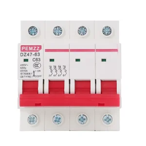 Miniature Household Circuit Breaker MCB Air Switch Leakage Overload Protection Plastic Air MCB
