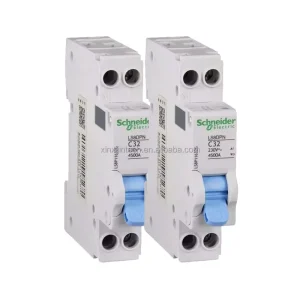 Miniature Interrupter LS8 1P 2P 3P 4P Shunt Trip C/D 1/2/3/4/6/10/16/20/25/32/40/50/63A+Vigi 1N 40A 30mA A+MU