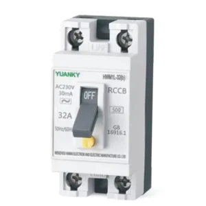 Miniature Leakage Circuit Breaker Ac 32A 230V 2P Circuit Breaker RCCB