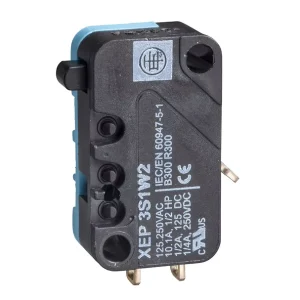 Miniature Limit Switches Xep3s1w3 Series with Flat Plunger Microswitch Industrial Automation