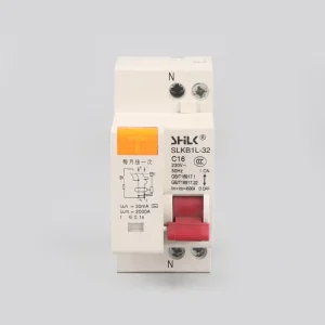 Miniature MCB Circuit Breaker 4.5kA Breaking Capacity 230V Flame Retardant Household Commercial Use Leakage