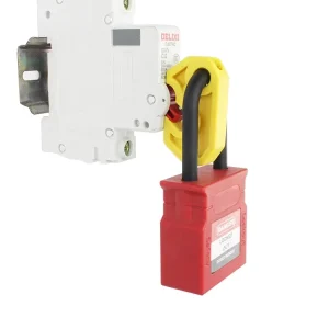 Miniature Moulded Case Circuit Breaker with Key Safety Lockout Industrial Electrical Universal Non Conductive Breaker Lockout