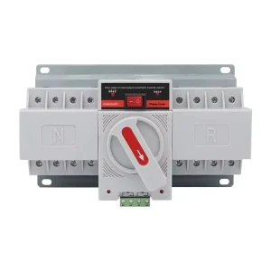 Miniature Single Phase Type 220V 2P/4P 20A 32A 63A CB Grade Dual-Source CDQ3-63 Automatic Transfer Switch