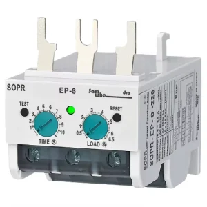 Miniature Thermal Overload Relay Electronic Motor Protector Sealed Protect Feature for Contactor Digital Display Time Relay