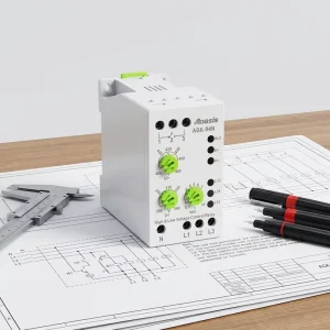 Miniature Voltage Protection Relay AGK 04N 3 Phase Voltage Relay Automatic Protection Device CE Approved