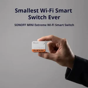 Minir4 WiFi Smart Switch 10A 240V AC Smart Home System Alexa Google Home Support Super Tiny Size Wireless Remote Control