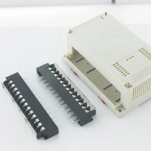Model 03 6 Control Box ABS PC Material IP54 Protection DIN Rail Mount Electrical Enclosure 155x110x60mm