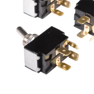 Modern Design 250V Electric Guitar Toggle Switch Emergency Stratocaster Sub Mini Brass 5P 15A