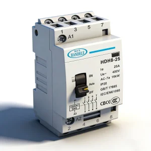 Modular AC Contactor 2Pole 63A Manually operated 250V Household HDH8 63 AC 7a 12kW