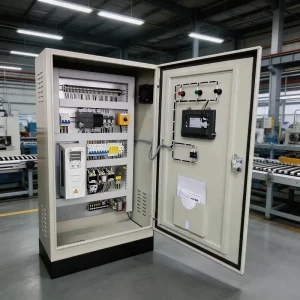 Modular Electrical PLC Control Panel with RS485 Ethernet Port for Automated Process Control and Equipment Monitoring
