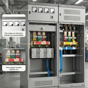 Modular Low Voltage Distribution Box Complete Set Main Incoming Switchgear IP40 Protection for Commercial