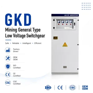 Modular Mining Electrical Cabinet IP54 Rugged Low Voltage Switchgear for Underground Coal Mine Power Distribution System