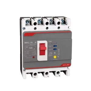Molded Case Circuit Breaker 125 CS 4P 36ka Breaking Capacity 220-380V 50/60Hz CNAMSTR