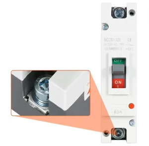 Molded Case Circuit Breaker DC 250V MCCB 32A-250A 25kA/50kA Thermal-Magnetic 50/60Hz Industrial Silver Contact OEM