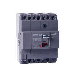 Molded Case Circuit Breaker MCCB 1 2 3 4P 160 AMP Thermal Overload Interruptor Plastic Material