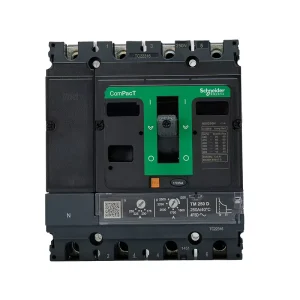 Molded Case Circuit Breaker NSX250N TMD 250 4P3D F Thermal-Magnetic Trip Unit 24V/100V 50/60Hz Plastic 100kA
