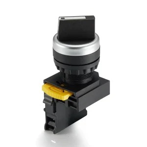 Momentary Return 2 Gear Rotate Selector Push Button Switches