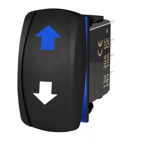 Momentary Rocker Switch 7 Pins 16A 6P Self return Toggle Switch Forward Reverse Motor Switch Inverted Control Converter