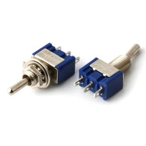 Momentary Toggle Switches Mini ON OFF ON 6A125V MTS 103 3pin 3 Position Switch Toggle Brass Mini Toggle Switch