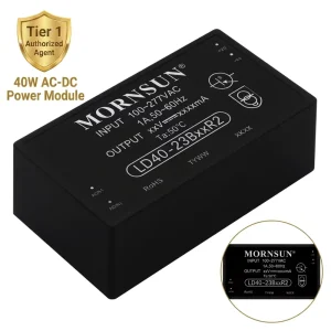Mornsun LD40 23B05R2 5V 7A DC Power Supply SMPS 5V Power Supply 85 305VAC Wide Input 4200VAC Isolation High Efficiency