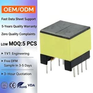 Motor Control Equipment Efficient Power Circuit Durable Design Reliable Function Stable Current High Frequency SMPS Transformer