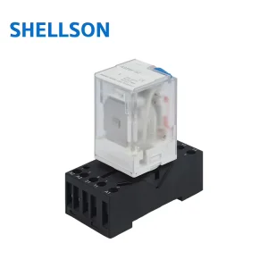 Motor Control Relay Load 2Z 3Z 10A AC 250V 24V 8Pin General Purpose Relay for Power Supply