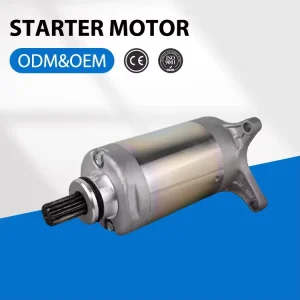 Motorcycle Starter Motor Electric Starting Motor Replacement Spare Part for Motorbike Engine Ignition System