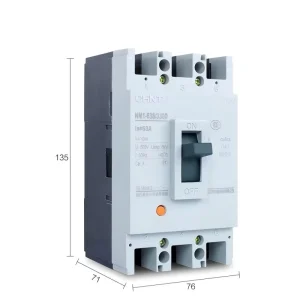Moulded Case Circuit Breaker 25KA Breaking Capacity 400V Rated Voltage