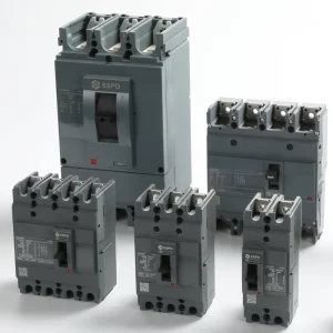 Moulded Case Circuit Breaker CEZC 400 4P 690V Industrial Copper Plastic AC MCCB Electronic Equipment Din Rail