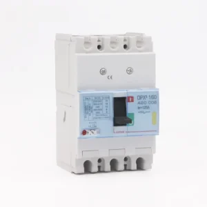 Moulded Case Circuit Breaker DPX3 3 Phase 6kA Breaking Capacity 380V Digital Trip Unit