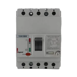 Moulded Case Circuit Breaker Enclosed Air Switch Fuseless Protector High 35ka Breaking Capacity 400v Rated Voltage TLM1S 160 3